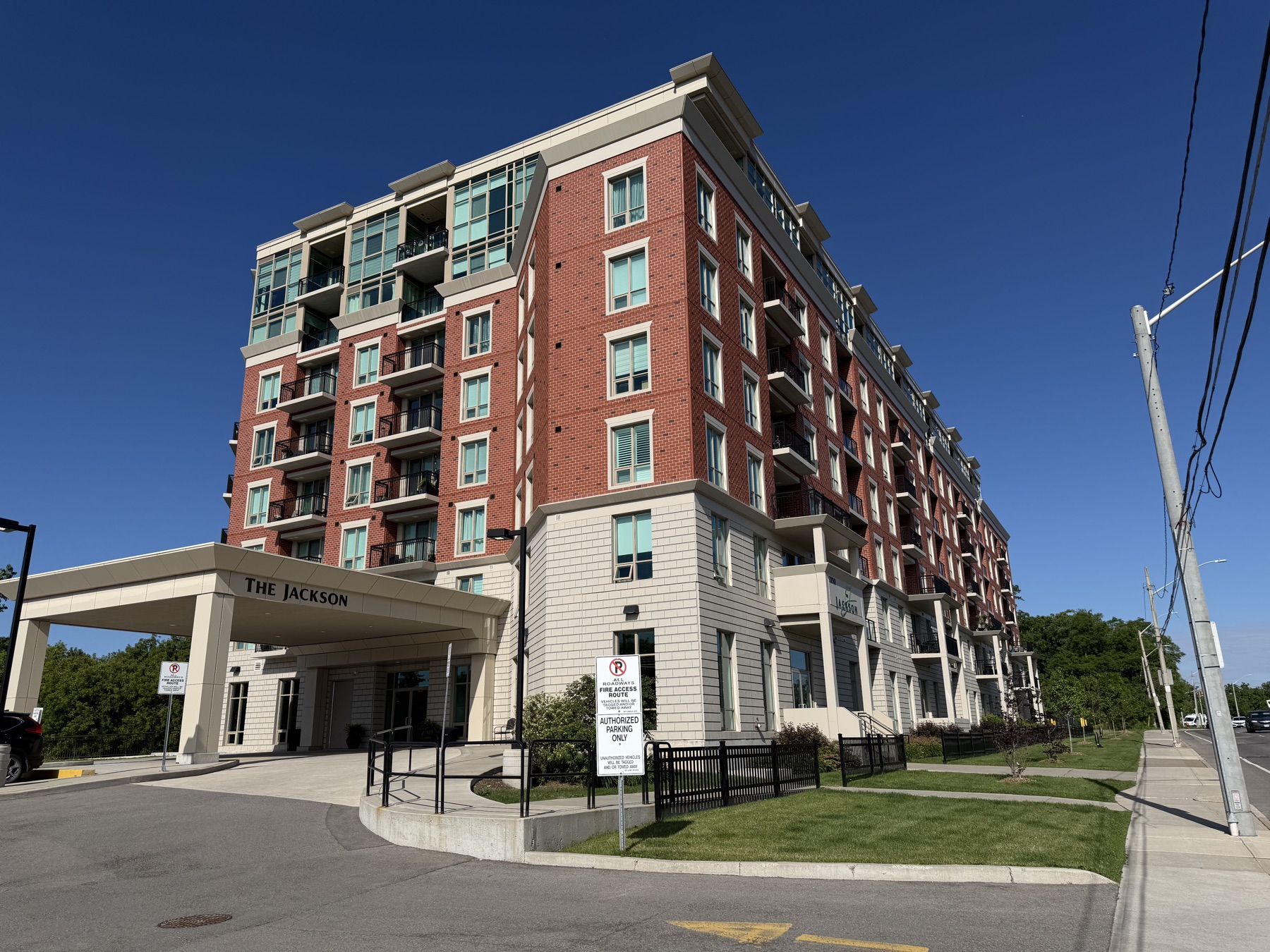 Building exterior — The Jackson Condos