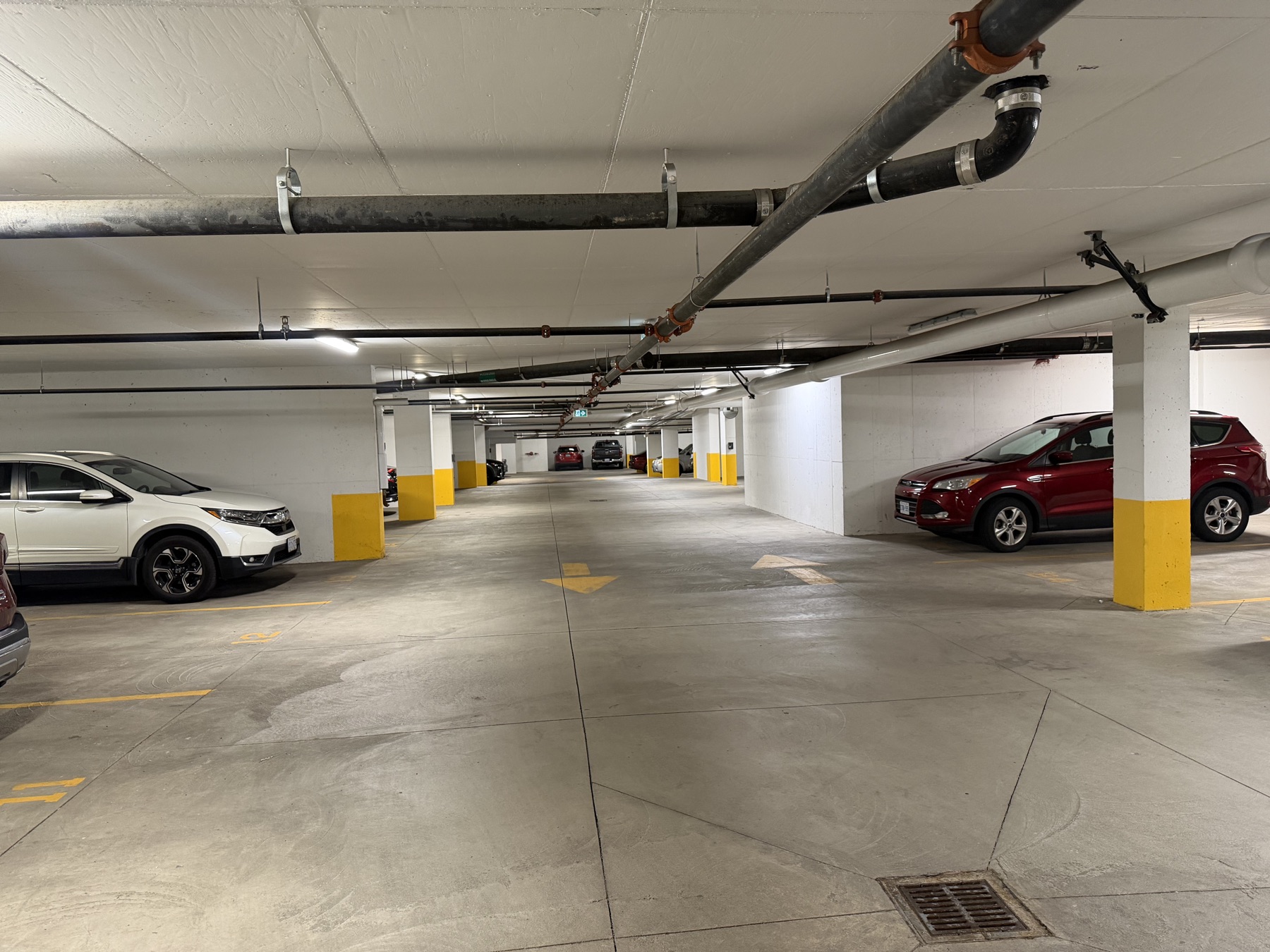 Underground parking level fire protection — The Jackson Condos